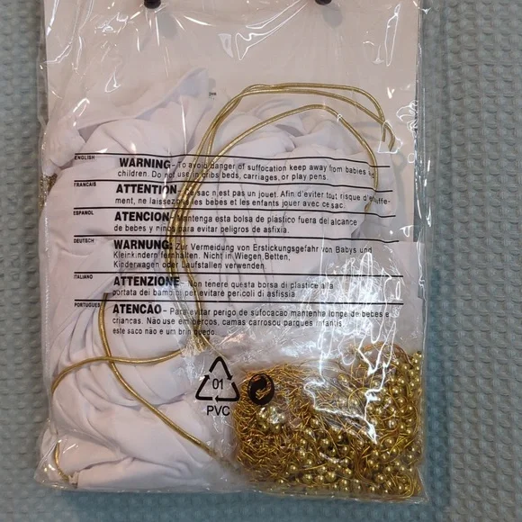 BNIB Sz S White Cleopatra Costume - Picture 2 of 2